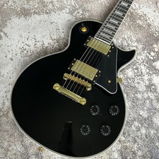 1954 LP Black Beauty Electric Guitar   Gold Parts, Fixed Bridge, U.S Warehouse