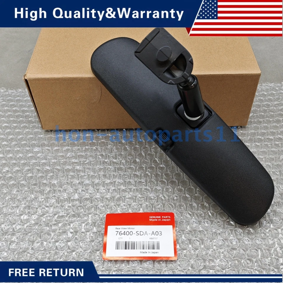 New Interior Rear View Mirror For 2006 2007 2008 2009 2010 2011 Honda Civic !US Foto 2 de 4