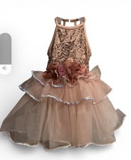 Weissman Curtain Call Tutu Dress Costume Ballet Competition Peach New 4T