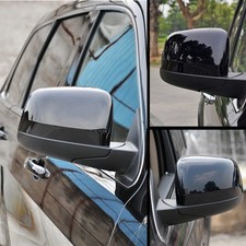 For 2011-2020 Jeep Grand Cherokee Gloss Black Rearview Side Mirror Cover Caps US