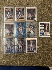 2022-23 Mosaic Prizm #34 Klay Thompson & (9) Cards
