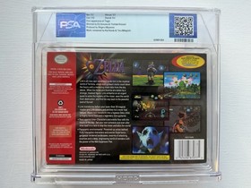 Legend of Zelda Majoras Mask Collectors Edition Nintendo 64 N64 Graded PSA 9.4