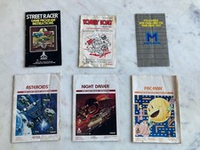 Lot of 6 Atari Manuals