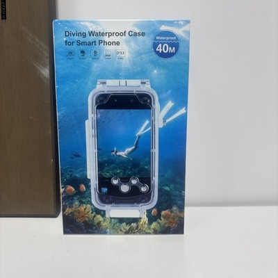 40M Diving Waterproof Case Cover with Lens for Huawei P20 P20pro Smartphones