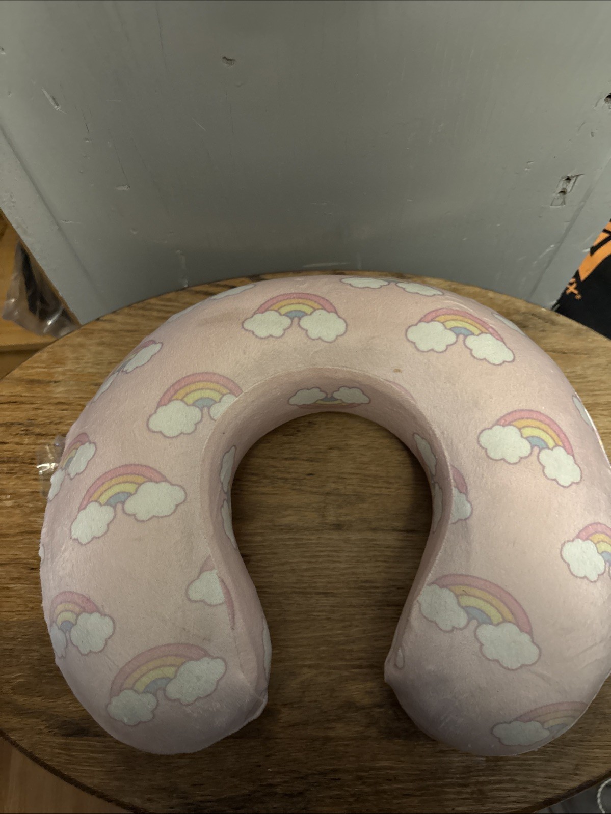 Travel Pillow for Head and Neck Support Pink-image