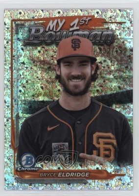 2024 Bowman Chrome My 1st Mini-Diamond Refractor /150 Bryce Eldridge #M1B-1 1co7