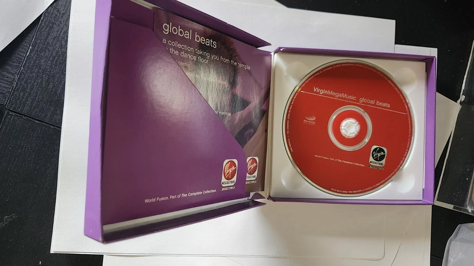 Various - Virgin Mega Music Global Beats CD ** Free Shipping** - Imagem 2 de 3