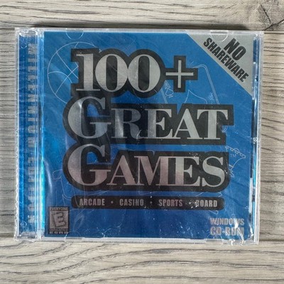 100+ Great Games No Shareware PC CD-ROM Video Game Arcade Casino Sports