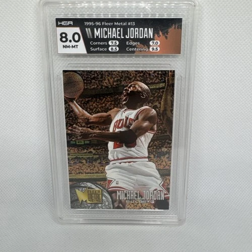 1995-96 Fleer Metal - Michael Jordan #13