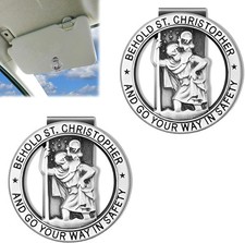 2 Stück Autoplakette christopherus,Christoph...