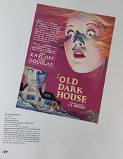 BORIS KARLOFF Old Dark House Movie Poster reproduction 13 x 10