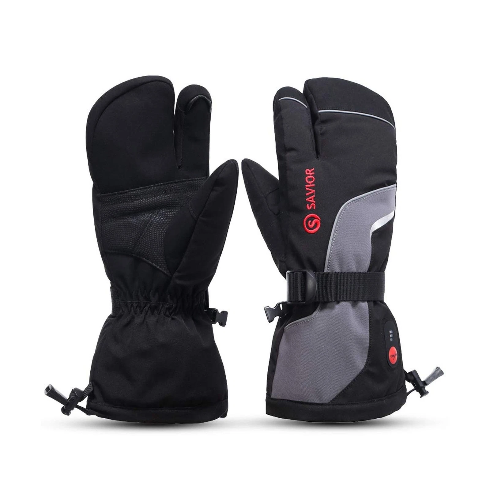 SAVIOR HEAT Heated Mittens for Men and Women, Rechargeable Heated Gloves with...