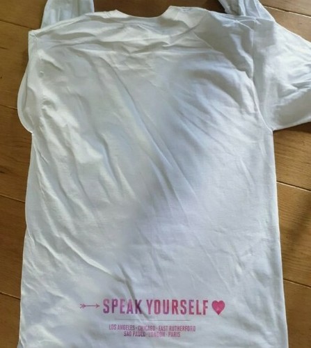Bts World Tour Official Love Yourself Speak yourself white long sleeve m medium. - Picture 2 of 3
