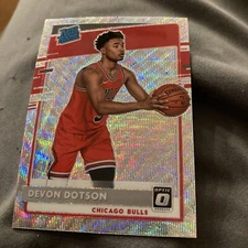 DEVON DOTSON RATED ROOKIE PRIZM OPTICS FANATICS EXCLUSIVE PRIZM SSP #173