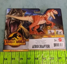 Mattel Jurassic World Dominion Ferocious Pack Atrociraptor Dinosaur Figure