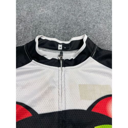 Montella Cycling Black Women's Jersey Short Sleeve Zip Closure Polyester Size L - Picture 7 of 16