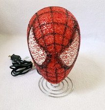 Retro Marvel Spider-Man Melted Popcorn Plastic Lamp Nightlight Tested  Working