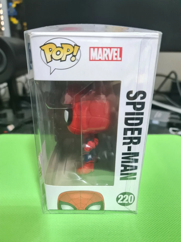 Traje de ala de regreso a casa Spider-Man #220 Funko Pop! Vinilo + Protector Foto 2 de 4