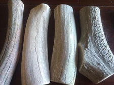 2 LBs Of Bargain Bones Split Elk & Deer Antler Dog Chew Mix-M/L