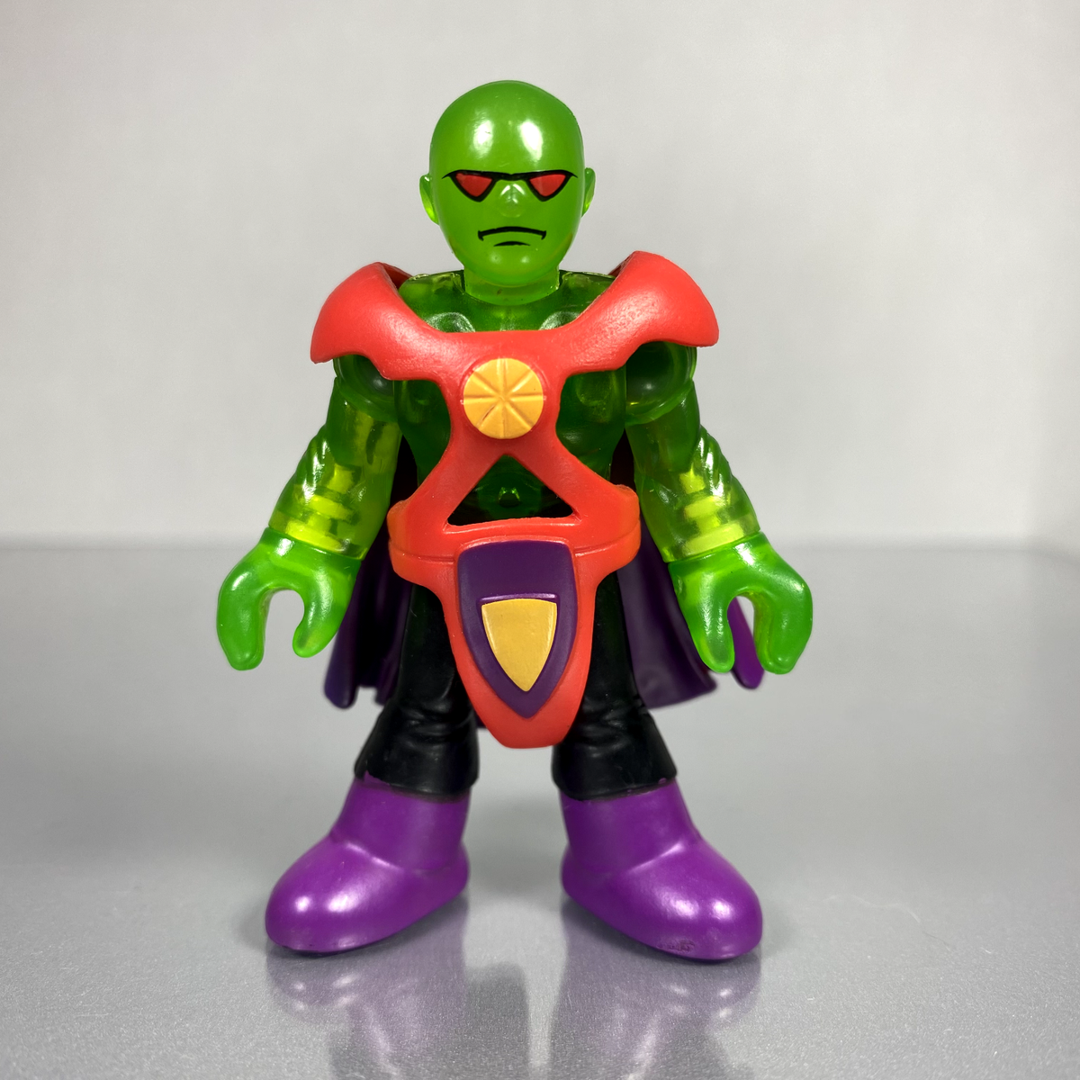 Martiant 様 Imaginext DC Super Friends MARTIAN MANHUNTER figure clear Series 3