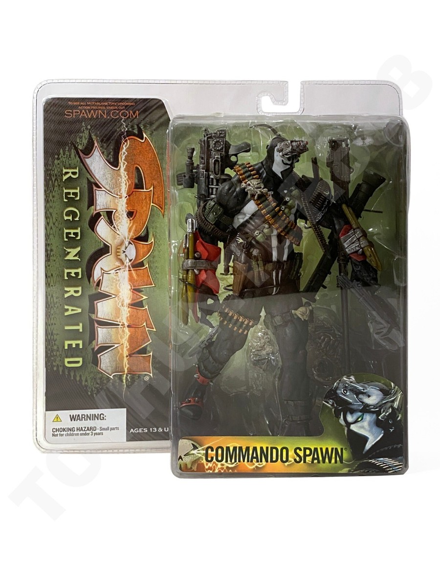 2005 McFarlane Toys Commando Spawn 2 Regenerated Series 28 Figure