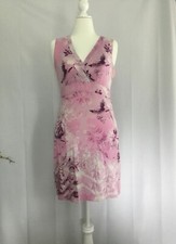 Womens Calvin Klein Medium Casual Summer Spring Above Knee Cotton Stretch Dress