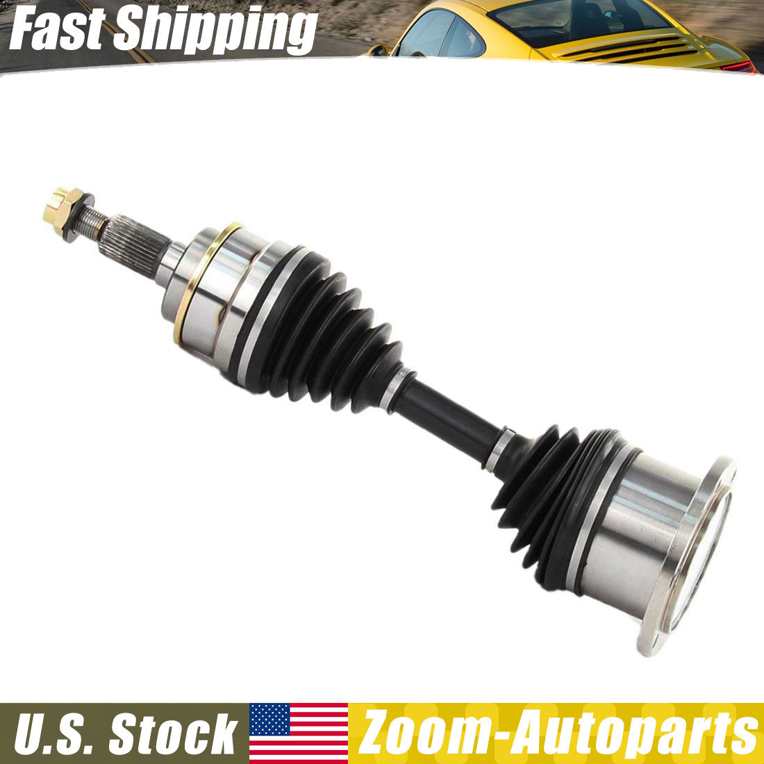 Front CV Axle Shaft For 4x4 200103 2004 2005 2006 GMC Sierra 1500HD