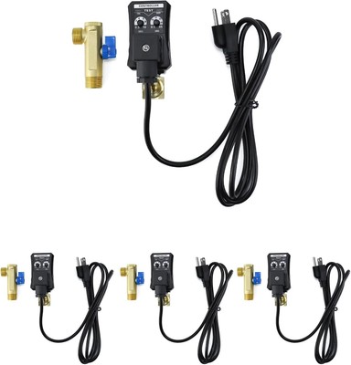 Wide Temperature Range Automatic Drain Valve   1/2'' 4 Pack for Versatile Use
