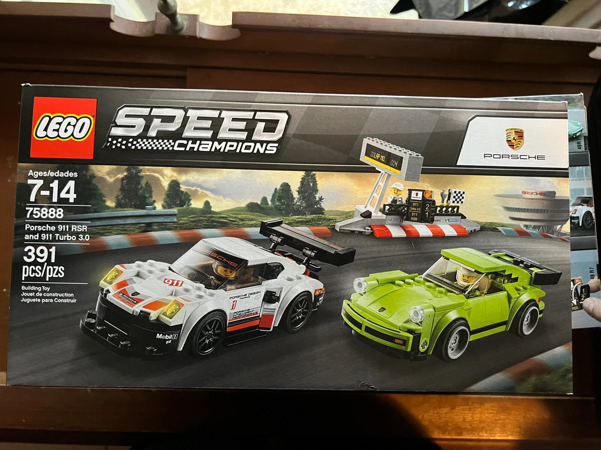 mangel magasin ude af drift LEGO Speed Champions Porsche 911 RSR &amp; 911 Turbo 3.0 (75888) New &amp;  Sealed | eBay