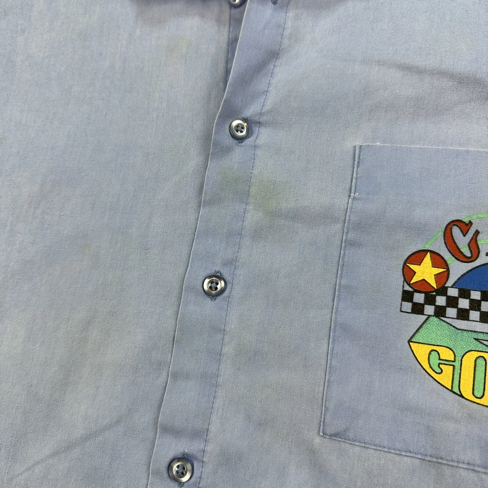 Camisa De Colección Marca Islander Cal Dorada Con Botones - Talla M - Años 80 Surf Ver Fotos Foto 3 de 4