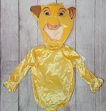 Disney Baby Lion King Simba Outfit Costume Infant 12-18 Months 3 Piece Set