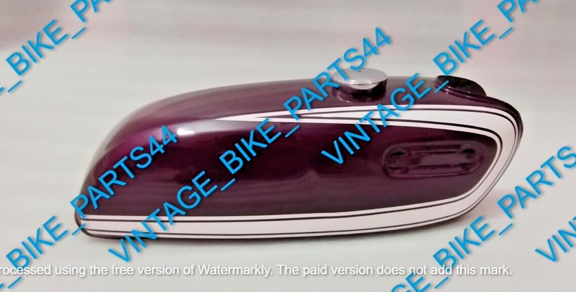 Yamaha FS1E Moped 50cc Stahl Aubergine lackiert Benzintank Modell 1970er Jahre eBay