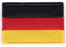Germany German Embroidered Country National Flag Iron On Emblem Patch Team