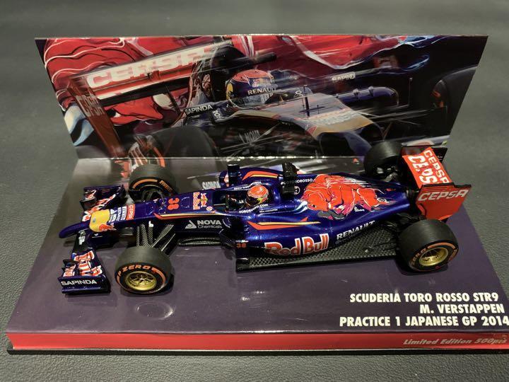 Minichamps Original 1/43 Toro Rosso STR9 M.Verstappen 2014 GP | eBay