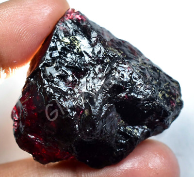 227.55 Ct Natural Red Brown Painite Rough Facet Top Quality Mogok AGL Certified