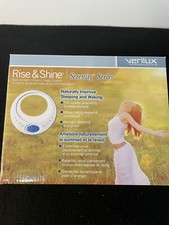 Verilux Rise  Shine Serenity Series Natural Alarm Clock And Sleep System LED