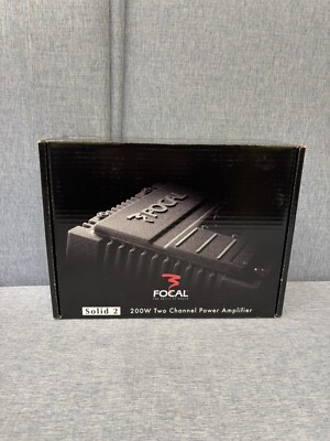 Focal Solid 2 - 200W Two Channel Power Amplifier