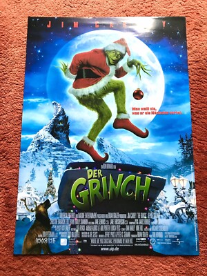 Der Grinch Kinoplakat Poster A1, Jim Carrey
