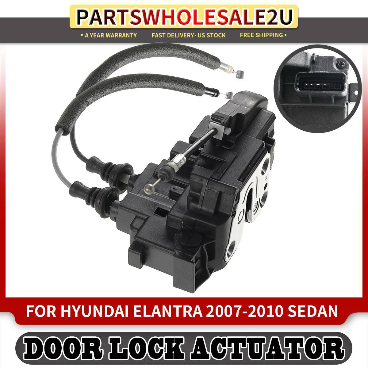 Front Right Door Lock Actuator for Hyundai Elantra 20072010 Sedan