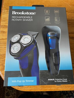Brookstone Rechargeable Rotery Shaver