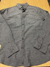 Marc Anthony Slim Fit Mens Size Large Full Button Long Sleeve Casual/Dress Shirt