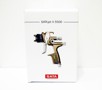 SATA jet X 5500 Spray Gun HVLP 1.4 I Nozzle 1061910 w/ RPS Cups