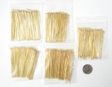 GOLDTONE HEAD PINS 2 INCH-PKG. OF 500-GREAT PRICE