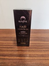Elevate Hair Growth Oil Biotin 5% Minoxidil 1oz Natural Scalp & Hair Repair, New
