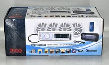 BOSS Audio Systems MCK1309SGB64 Bluetooth Marine Digital Media AM/FM Receiver