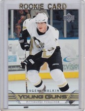 MINT ROOKIE!  2006-07 UD YOUNG GUNS NO. 486 EVGENI MALKIN PITTSBURGH PENGUINS