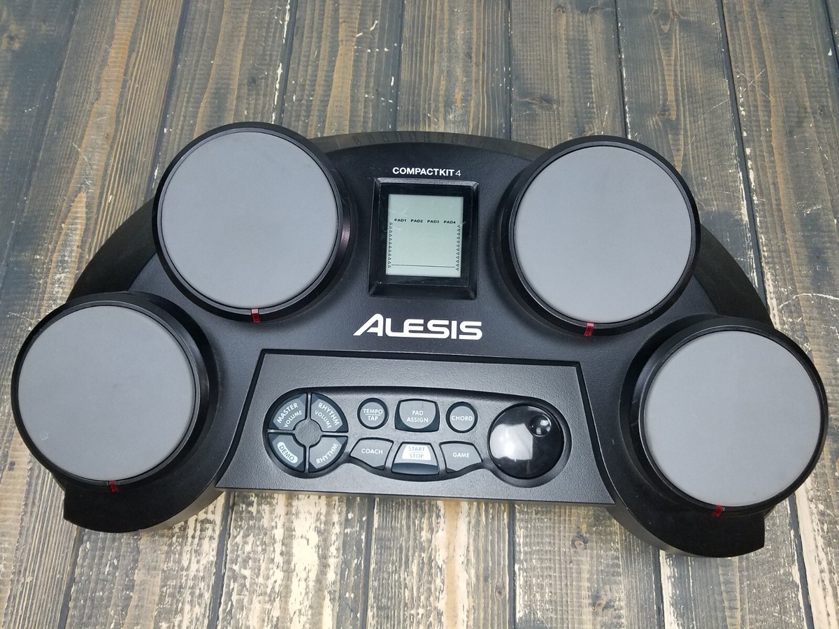 ALESIS Compact Kit 4 Portable 4-Pad Tabletop Electronic Drum