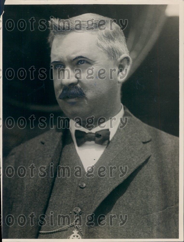 1922 T J Ryan of Queensland Premier Australia Press Photo