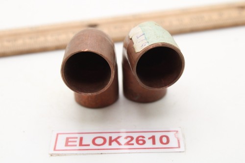 (2) 1/2 in. Copper Pressure 90° Elbow
