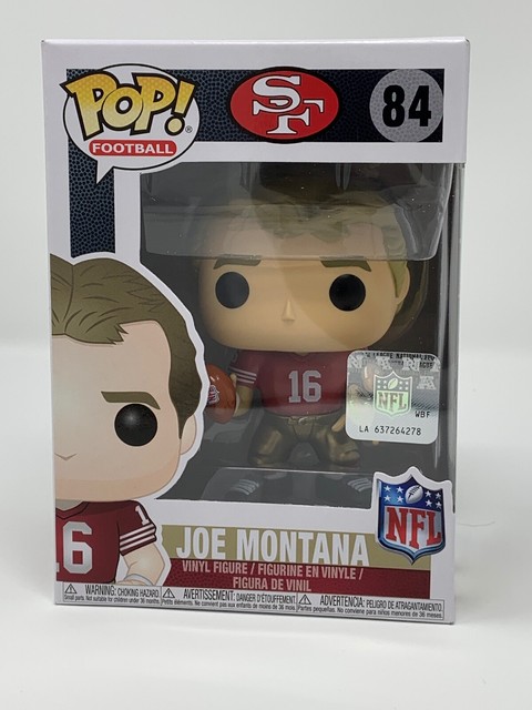 Funko Pop NFL Joe Montana Vinyl Figure 84 San Francisco 49ers for sale online | eBay